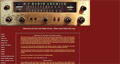 Desktop Screenshot of nyradioarchive.com